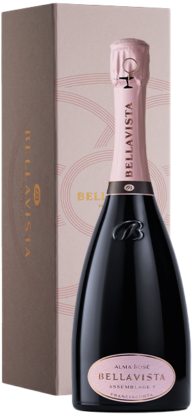 Image of "Alma Rosé Assemblage 1" Franciacorta DOCG Extra Brut Magnum070